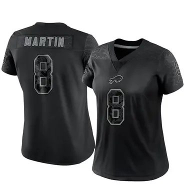 Women's Sam Martin Buffalo Bills Reflective Jersey - Limited Black